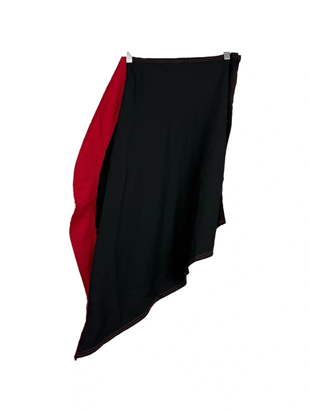 Zomer 2024 Whiteread Midi Asymmetrical Contrast Skirt